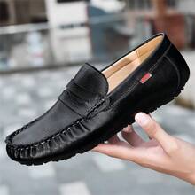 Herren Mode Loafer, weich, leicht, bequem, schlichte Stil Lässig Slip-On Fahrschuhe, atmungsaktiv rutschfest