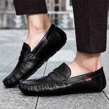 Herren Mode Loafer, weich, leicht, bequem, schlichte Stil Lässig Slip-On Fahrschuhe, atmungsaktiv rutschfest