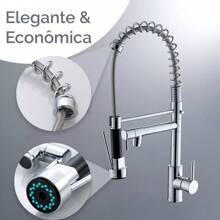 Gourmet Premium Single Lever Kitchen Tap Tnr1046 - 銀色 - 查看 3