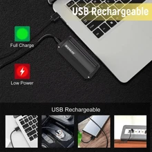 LED Mountain Bike Lights Rechargeable Bicycle 2000MAH LED Torch MTB Front Lamp - Black - View 5