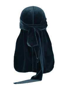 Men's Solid Color Velvet Durag With Thermal Lined - Adjustable Elastic Band For Secure Fit, Soft Breathable Winter Headwear, Pirate-Style Design Suitable For Sports, Outdoor Activities & Casual Wea Pirate Hat Pirate Costume