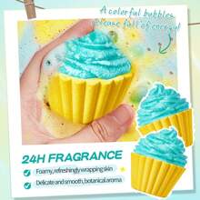 SADOER 6 件装沐浴球，SPA 礼品套装，泡腾泡足浴球，女士适用，草本香薰，送给女友、母亲节、生日、情人节