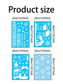 Dekorative statische Fensteraufkleber, Aufkleber für Glas, Fensterdekorationen, Aufkleber, Wandtattoos, Vinyl-Aufkleber für Heimdekoration, Frühlingsdekoration zum Auffrischen Ihres Zuhauses, Rama Dekorationsaufkleber