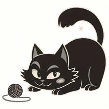 1/2pcs Kawaii Cartoon Kitten Applique Patches, Iron-On Transfer Stickers For DIY T-Shirts, Hoodies, Bags, And More