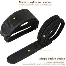 1 对自行车脚踏固定带，自行车脚踏固定带，轻便自行车脚踏夹，自行车配件 - 彩色 - 查看 3