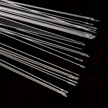 10pcs Ultra-Fine Beading Needles For Jewelry Making - Metal Sewing & Crafting Needles, Ideal For Threading Pearls And Beads, DIY Craft Supplies