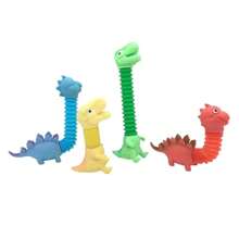 Neue Mode Fidget Röhren Spielzeuge, sensorische Fidget Röhren Spielzeuge, geeignet für Jungen und Mädchen, einzigartige Dinosaurier Röhren Spielzeuge, Reisespielzeug, hilft Stress und Angst zu reduzieren, Geschenke für Klassenzimmer und Party, Party Spielzeug für Kinder, Spielzeug für Jungen, Spielzeug für Mädchen, Spielzeug, Kinderspielzeug, Spielzeug für Jungs