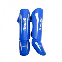 1 对泰拳护腿，MMA 跆拳道小腿护具