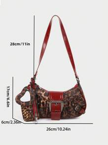 Dedoo Retro Bag 1PC Y2K Gothic Fashionable Type Rivet Decoration Vintage Block Decoration Women's Shoulder Bags And Shoulder Botes Are Adjusted For Daily Travel,Fashionable Niche Design, Steampunk, Goth,Bag For Women, Cool Girls Street Wear,Peferct For Music Festival, Concert, Rock Style Bag For Women - Nhiều màu - Xem 9