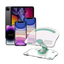 Ergonomic Support For Tablets/Cell Phones/For Your Work - Green - View 5