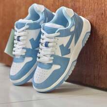 Unisex Off-Shoes Sporty New Release Blue Casual Skate Sneakers - 藍色 - 查看 5