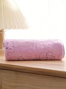 1 chiếc khăn tắm/khăn mặt/khăn tắm khoét lỗ hình trái tim và tình yêu mềm mại thấm hút, nhanh khô, quà tặng ngày lễ tình nhân, sử dụng tại nhà, rửa mặt và tóc - nhiều màu - Xem 4