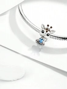 1 PC Silver Plated Penguins Pendant Charm Pendant Ball Suitable For Bracelets DIY Women's Jewelry - Silver - View 3