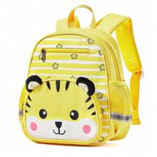 Cute Kids Backpack, Kindergarten Backpack, Animal Pattern Schoolbag, With Adjustable Shoulder Straps, Children Backpack, Bookbag, Waterproof Travel Backpack, Commute, School, Weekend Hiking, Camping Daily Backpack - A - View 13