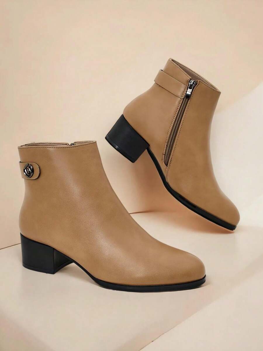 Royalfashion Women's Boots Letitto - Khaki - View 1