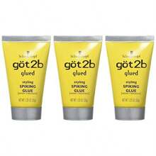 Schwarzkopf Got2b Glued Styling Spiking Glue 1.25 Oz (Pack Of 3) - Keo dán tạo kiểu - Xem 1
