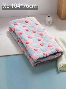 Coperta per cani adatta per cani e gatti, coperta per letto di cani con stampa di amore carina, coperta in pile morbida e calda per animali domestici, sottile e versatile per tutte le stagioni, adatta per cani di piccola e media taglia, gatti e porcellini d'india di varie dimensioni