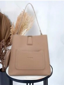 Elisabeth Bag And Backpack Versatile Women's Bags Crossbody Bag Shoulder Underarm Bag Small Tote Bag - 卡其色 - 查看 6