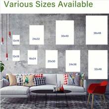 1 Pc Wooden Framed William Morris Art Painting Works Pattern Floral Retro Canvas Painting(81) Wall Art Prints Poster Wall Picture Decor For Home Gifts, Living Room, Bathroom, Bedroom, Kitchen