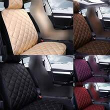 2 件套多色短毛绒汽车座垫，前座套新款加厚保暖防滑汽车座垫，时尚舒适四季汽车内饰配件