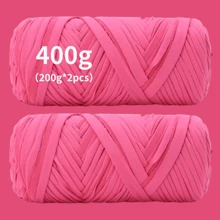 400g (200g*2), 2 Packs High Elastic Cord Yarn, Suitable For Handmade Weaving Bags, Baskets, Carpets, Shoes, Home Decor And DIY Crafts - Multicolor - View 22