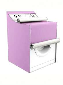 1 Pc Drum Washing Machine And Dryer Waterproof, Sunproof, Dustproof Protective Cover. Oxford Fabric Material, Equipped With Tied Rope For Adjustable Size, Suitable For Most Top-Loading Or Front-Loading Washing Machines.