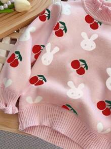 M.Dian xi Young Girl 2025 New Tulip Collar Casual Versatile Pullover Knit Top