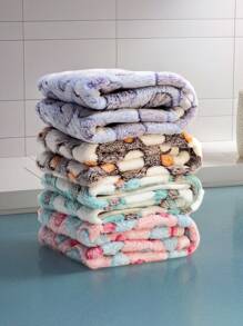 Coperta per cani adatta per cani e gatti, coperta per letto di cani con stampa di amore carina, coperta in pile morbida e calda per animali domestici, sottile e versatile per tutte le stagioni, adatta per cani di piccola e media taglia, gatti e porcellini d'india di varie dimensioni