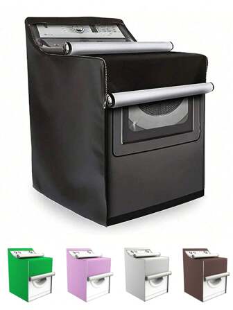 1 st trumtvättmaskin och torktumlare Vattentät, soltät, dammtät skyddsöverdrag. Oxford-tygmaterial, utrustat med knutet rep för justerbar storlek, lämpligt för de flesta toppmatade eller frontmatade tvättmaskiner.