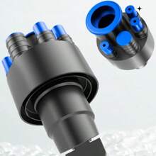 5-Way Kitchen Sink Drain Pipe Connector, Anti-Odor Splitter Adapter For Sink Drain - Grey - View 6