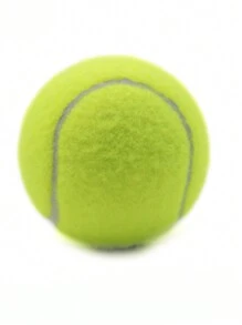 Set da 4 palle da tennis in feltro ad alta densità, pressurizzate, durevoli per allenamento ed esercizio, con borsa rete portatile, adatte per uso interno ed esterno, giocattoli per animali domestici
