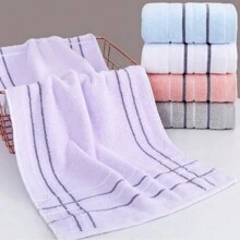 1/5 件条纹浴巾，吸水速干手巾，矩形，适用于浴室、旅行、健身房、水疗中心、露营，非常适合圣诞节、感恩节、情人节、复活节礼物浴室装饰夏季返校 - 多色 - 查看 4