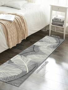 1 Piece Gray Modern Minimalist Style Area Rug, Plush Velvet With 850g/M² Thickness 0.8cm, Rectangle Shape, Non-Slip Washable, Home Decor, Suitable For Living Room, Kitchen, Dining Room, Office, All Seasons