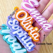 1 chiếc móc chìa khóa nam nhiều màu tùy chọn, mặt dây chuyền thương hiệu tùy chỉnh, mặt dây chuyền ba lô, móc chìa khóa tên Acrylic, mặt dây chuyền thẻ hành lý cá nhân, quà tặng thời trang nam, bạn trai, quà tặng Ngày của Cha, quà tặng Ngày của Mẹ, quà tặng trở lại trường, quà tặng lý tưởng cho nam và nữ, quà tặng sinh nhật, quà tặng Giáng sinh - Nhiều màu - Xem 1