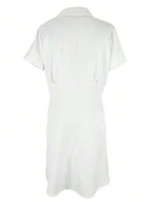 Women Plain Uniform Beautician/Healthcare Worker Dress, Nurse Dress