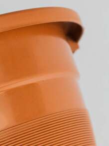 Kit 24 Vases P Gourd With Handle 1 Liter Succulents Cacti Modern Design Garden Decoration Pink Desert - 摩卡棕 - 查看 5