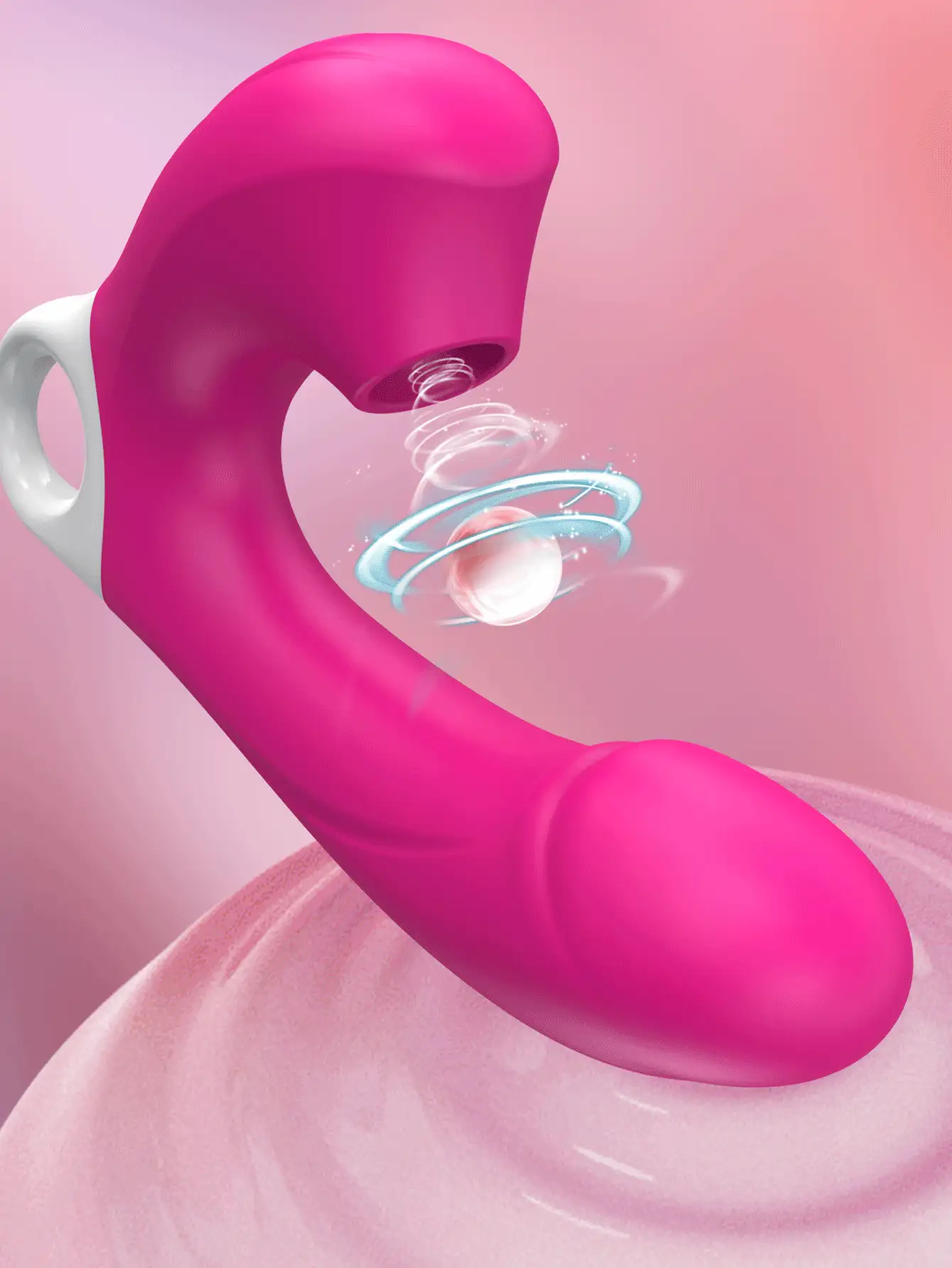 Juguetes sexuales para adultos, ventosa color rosa rojo para el clítoris para mujeres, ventosa para el clítoris y los pezones, vibrador para el punto G, juguete de succión sexual, vibrador de succión del clítoris con 10 frecuencias de vibración para placer femenino, artículos para tienda de sexo y juegos sexuales para adultos