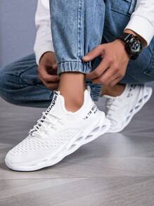 Giày thể thao nam thời trang màu trơn, giày thường ngày đế mềm thoáng khí chống trượt thoải mái thích hợp cho các hoạt động ngoài trời, mùa hè tuổi teen, trang phục thường ngày hoặc thể thao, kỳ nghỉ, du lịch, quà tặng tốt nghiệp, phụ kiện sinh nhật - nhiều màu - Xem 1