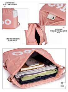 T66 Unisex Travel Activities Backpack Promotion - 藍色 - 查看 2