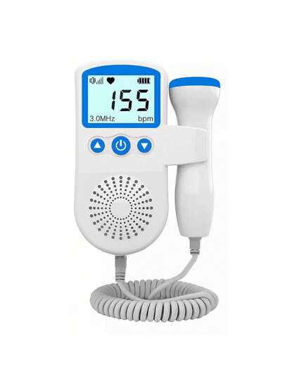 Detector portátil de latidos fetales Doppler Escucha la voz de tu bebé