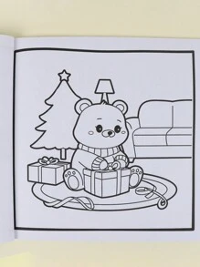 温馨圣诞节：成人可爱图画书，以欢快的节日场景和可爱的动物角色为特色（可爱舒适的图画书） - 平裝本 - 查看 3