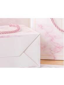 1 个礼品包装袋，时尚大理石图案包装袋，适用于服装、珠宝、糖果等。 - 彩色 - 查看 5