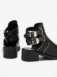 Royalfashion Women's Boots With Cutouts Dlagona