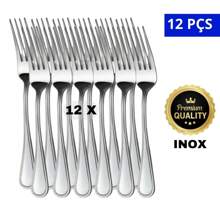36-Piece Stainless Steel Cutlery Set 12 Knives 12 Forks And 12 Table Spoons Home For Kitchen - 銀色 - 查看 5