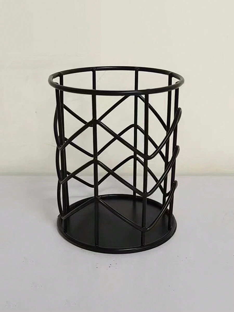 1 pieza Soporte para brochas de maquillaje con forma de diamante, organizador de escritorio de arte de hierro para el hogar, divisor de cajones, organización, perfume, organizador de perfume, dormitorio, organizador, almacenamiento, baño, estante de almacenamiento, organización, productos para la piel, organizador de maquillaje > giratorio, almacenamiento de cosméticos, habitación, joyero, organizador de joyas, organizador de joyas, organizador de maquillaje, organizador de maquillaje, almacenamiento, soporte de maquillaje, soporte de brochas de maquillaje, cosas de tocador, para vacaciones en la playa, colección de baño, colección de dormitorio, gran capacidad