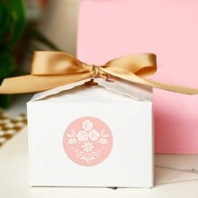 500 miếng/cuộn Nhãn dán cảm ơn hình hoa, Nhãn dán Giáng sinh, Hình vẽ Giáng sinh, Nhãn quà tặng, Nhãn, Con dấu phong bì - Nhiều màu - Xem 5