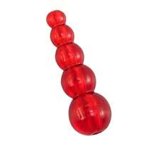 20 piezas de accesorios de pesca con cuentas de varias colores apiladas, cuentas de tope con forma de calabaza para pesca de depredadores
