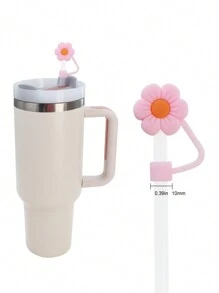 1/10/20 件装 PVC 玻璃杯吸管盖，硅胶吸管盖，各种形状可爱吸管盖，生日礼物，可爱饮料配件