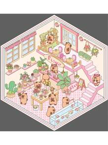 适用于微型房屋场景、DIY 工艺和日记的 3D 装饰贴纸，无需裁剪，学校用品，返校 - 彩色 - 查看 15