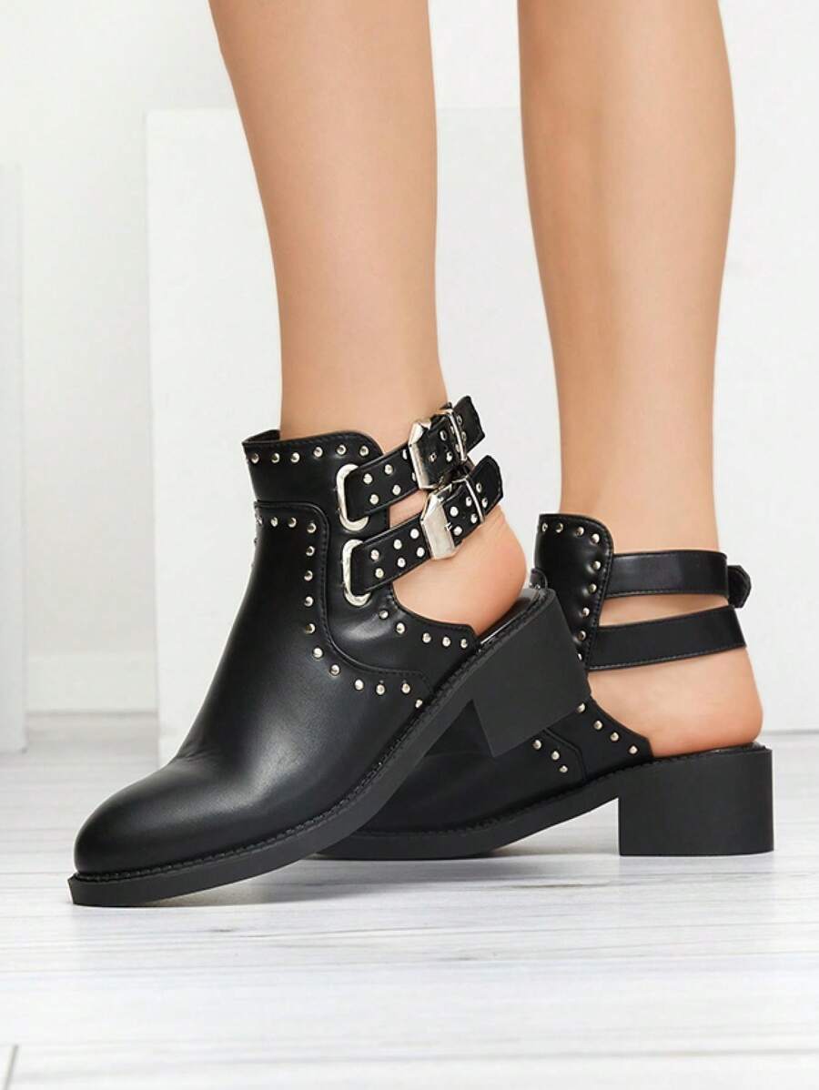 Royalfashion Women's Boots With Cutouts Dlagona